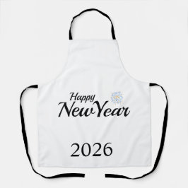 Frohes Neues Jahr Benutzerdefiniertes Geschenk Schürze