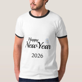 Frohes Neues Jahr Benutzerdefiniertes Geschenk T-Shirt