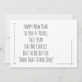 Frohes neues Jahr besser als das andere (Vorderseite)