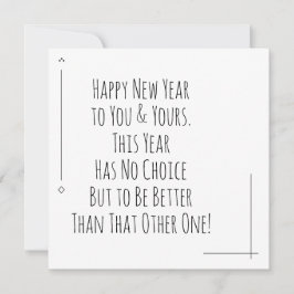 Frohes neues Jahr besser als das andere