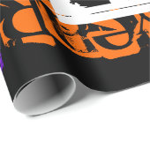 Frohes neues Jahr des Rabbit Wrapping Paper Geschenkpapier (Rolleneckpunkt)