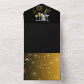 Frohes neues Jahr - Einladung (Innen Boden)