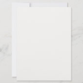 Frohes Neues Jahr Farbige handgeschriebene Typogra Karte (Rückseite)