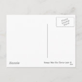 Frohes neues Jahr. Feiertagspostkarte (Rückseite)