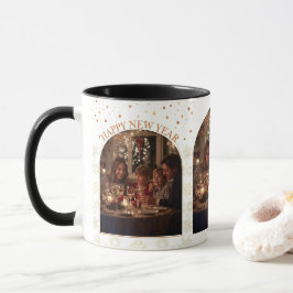 Frohes Neues Jahr Foto individuell anpassbar jeden Tasse