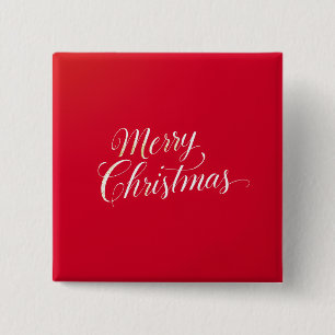 Frohes neues Jahr, frohe Weihnachten, Festtage Button