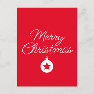 Frohes neues Jahr Frohe Weihnachten Festtage Postkarte