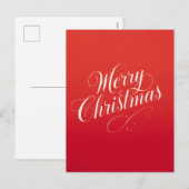 Frohes Neues Jahr Frohe Weihnachten Festtagszeit (Vorne/Hinten)