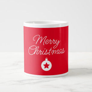 Frohes neues Jahr, frohe Weihnachten, Festtagszeit Jumbo-Tasse