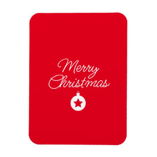 Frohes neues Jahr Frohe Weihnachten Urlaubszeit Magnet