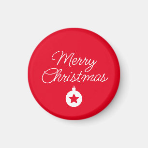 Frohes neues Jahr Frohe Weihnachten Urlaubszeit Magnet