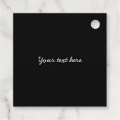 Frohes neues Jahr - Geschenkanhänger (Rückseite)