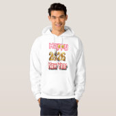 Frohes Neues Jahr  Hoodie (Vorne ganz)