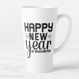 Frohes Neues Jahr in Washington-54688 Milchtasse