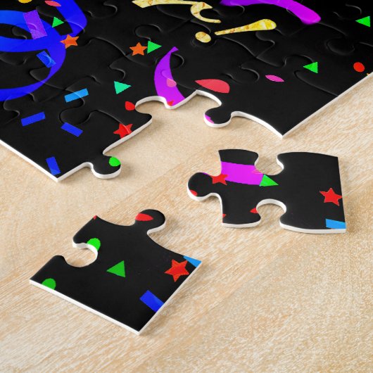 "Frohes Neues Jahr!" Jigsaw Puzzle (Seite)