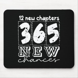 Frohes neues Jahr Kapitel 365 Chancen 2026 Lustig  Mousepad