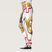 Frohes neues Jahr Leggings (Links)