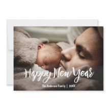 Frohes Neues Jahr mit Foto