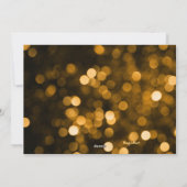 Frohes Neues Jahr mit Foto Feiertagskarte (Rückseite)