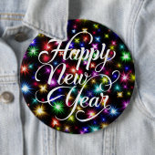 Frohes neues Jahr mit Hintergrund zu Feuerwerken-2 Button (Beispiel)