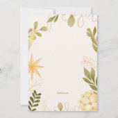 Frohes neues Jahr nach Ankündigung neuer Zuhause (Rückseite)