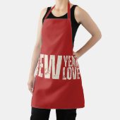 Frohes neues Jahr Neue Liebe 2024 Schürze (InSitu)