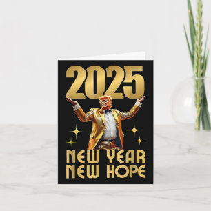 Frohes Neues Jahr Party 2025 Trump 2025 Neues Jahr Karte