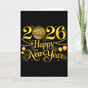 Frohes Neues Jahr Passend Silvesterparty Disco K Karte