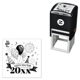 Frohes Neues Jahr Permastempel