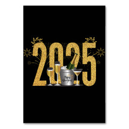 Frohes neues Jahr - Platzkarte Tischnummer