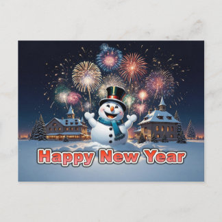 Frohes Neues Jahr Postkarte