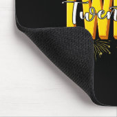 Frohes Neues Jahr Sechsundzwanzig Zwanzig Happy Ne Mousepad (Ecke)