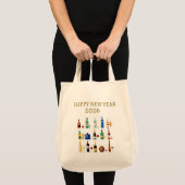 Frohes Neues Jahr Tasche (Vorderseite (Produkt))