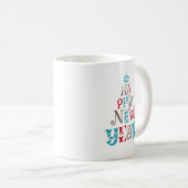 Frohes neues Jahr Tasse (VorderseiteRechts)