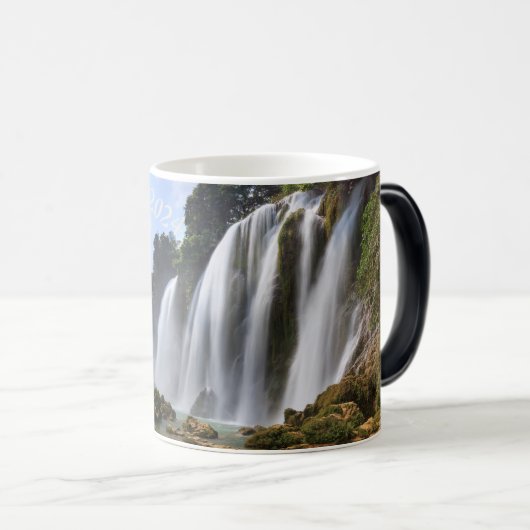 Frohes neues Jahr Tasse (VorderseiteRechts)