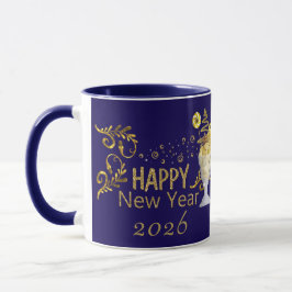 Frohes neues Jahr Tasse