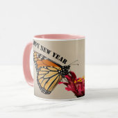 Frohes neues Jahr - Tasse 2024 (Vorderseite Links)