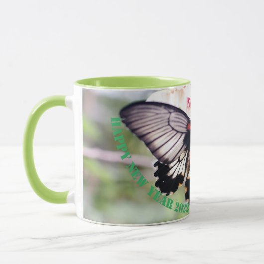 Frohes neues Jahr - Tasse 2024 (Links)