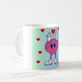 Frohes neues Jahr Tasse 2025 (Vorderseite Links)