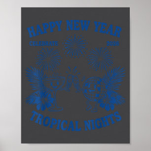 Frohes Neues Jahr Trocal Nights 2026 Feier  Poster