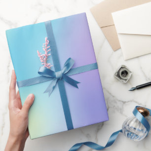 Frohes neues Jahr und gesegnet verpacken Papier Geschenkpapier