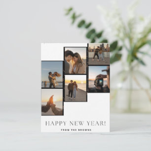Frohes neues Jahr Von der Browns Card Mitteilungskarte