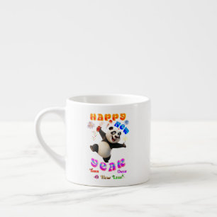Frohes neues Jahr, wenden Sie ein neues Blatt Espressotasse