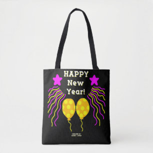 Frohes neues Jahr wünscht Tasche