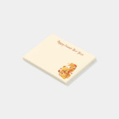 Frohes neues Mondjahr Pferd Post-it Klebezettel (angewinkelt)