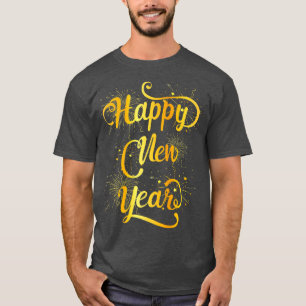Frohes Neujahr 2023 Silvester Party Supplies n T-Shirt