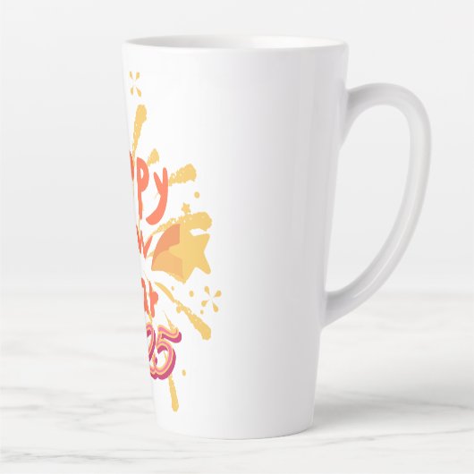 Frohes Neujahr Tasse 2025 (Rechts)