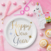 Frohes Neujahr Teller (Party)