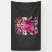 Frohes Neujahr - Trump-Resolution 2025 Banner (Vertikal)