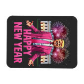 Frohes Neujahr - Trump-Resolution 2025 Magnet (Horizontal)